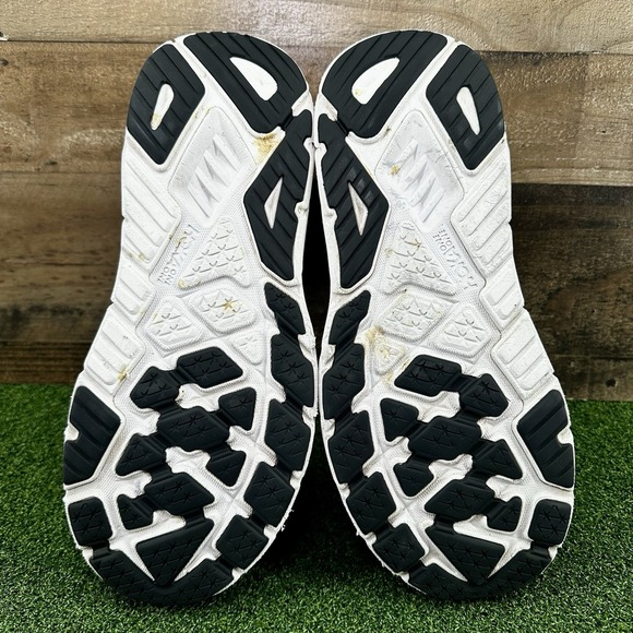Hoka One One Arahi 7 Black White Running Shoes - Size 12 2E Wide (1147870 BWHT) - Picture 8 of 9